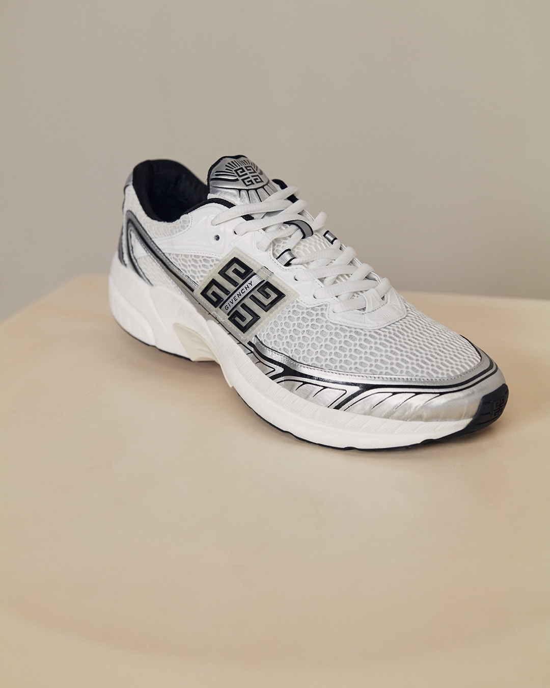 NFNTY-52 runners in synthetic leather and mesh